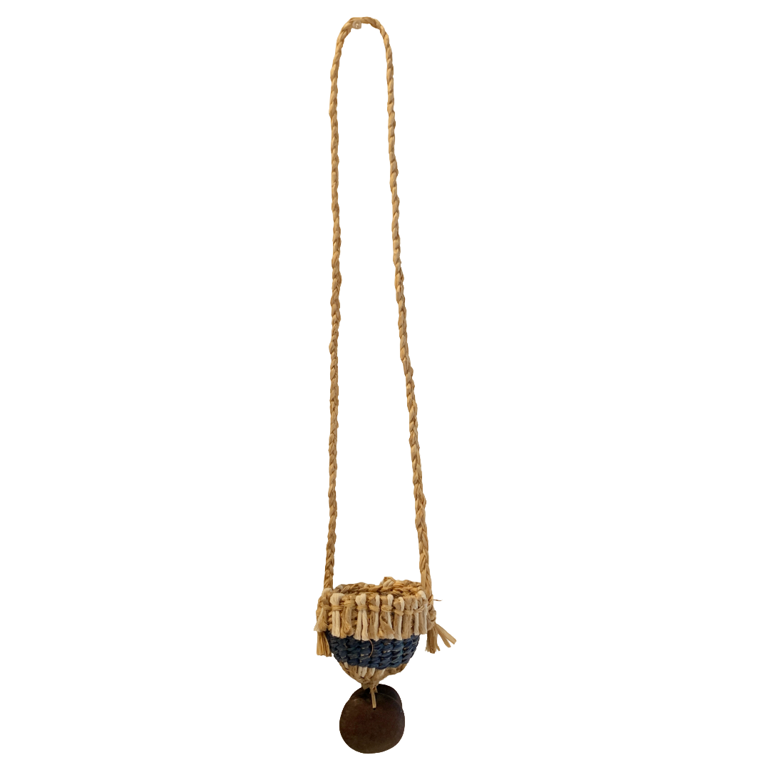 PAULA SAVAGE - Moa Island | 'Migi Bag #123' | Woven rafia + jute | 2026