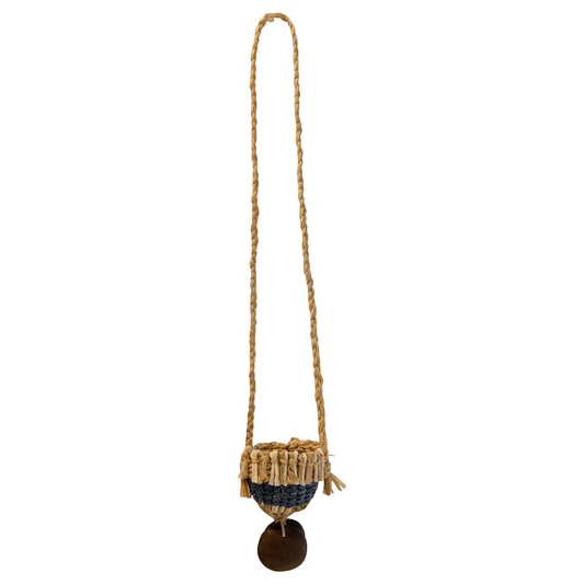PAULA SAVAGE - Moa Island | 'Migi Bag #123' | Woven rafia + jute | 2026