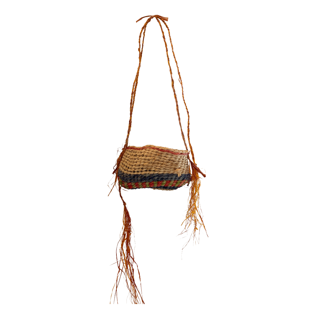 PAULA SAVAGE - Moa Island | 'Migi Bag #126-26' | Woven rafia + jute | 2026