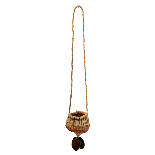 PAULA SAVAGE - Moa Island | 'Migi Bag #129' | Woven rafia + jute | 2026