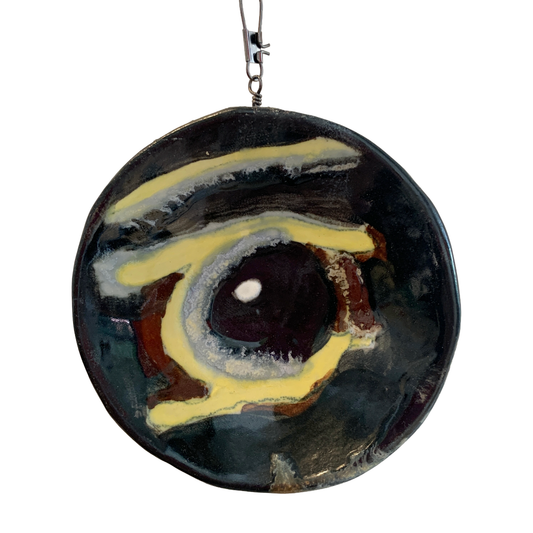 GABRIELLE COONEY | 'Tiger Cardinalfish - Cheilodipterus Macrodon' | 2025 | ceramic | H90 x W90  mm