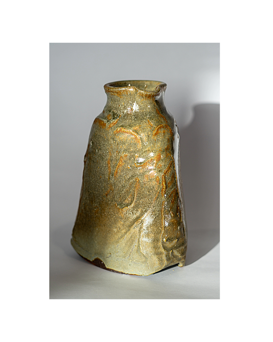 LACHLAN MACKEE | ‘Sake Bottle’ | 2025 | Wheel-thrown Stoneware / Wood-fired