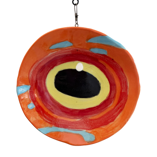 GABRIELLE COONEY | 'Sixband Rockcod - Cephalopholis Sexmaculata' | 2025 | ceramic | H130 x W130  mm