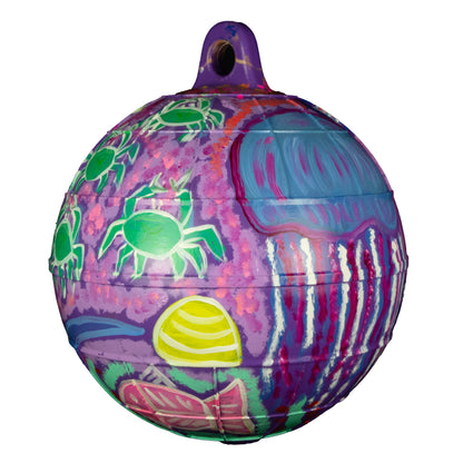 ELVERINA JOHNSON | 'Mayi' | 2026 | Painted buoy using acrylic paint