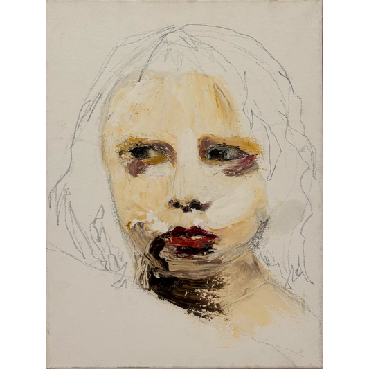 TIA ADOBERG | 'Lucinda' | Oil on Canvas