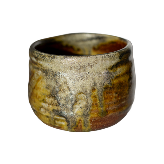 LACHLAN MACKEE | ‘Chawan / Matcha Bowl’ | 2025 | Wheel-thrown Stoneware / Wood-fired in Anagama kiln 100hrs