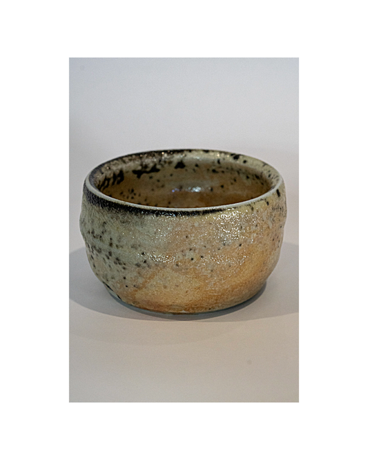 LACHLAN MACKEE | ‘Tea Bowl’ | 2025 | Wheel-thrown Stoneware / Wood-fired in Anagama kiln 100hrs