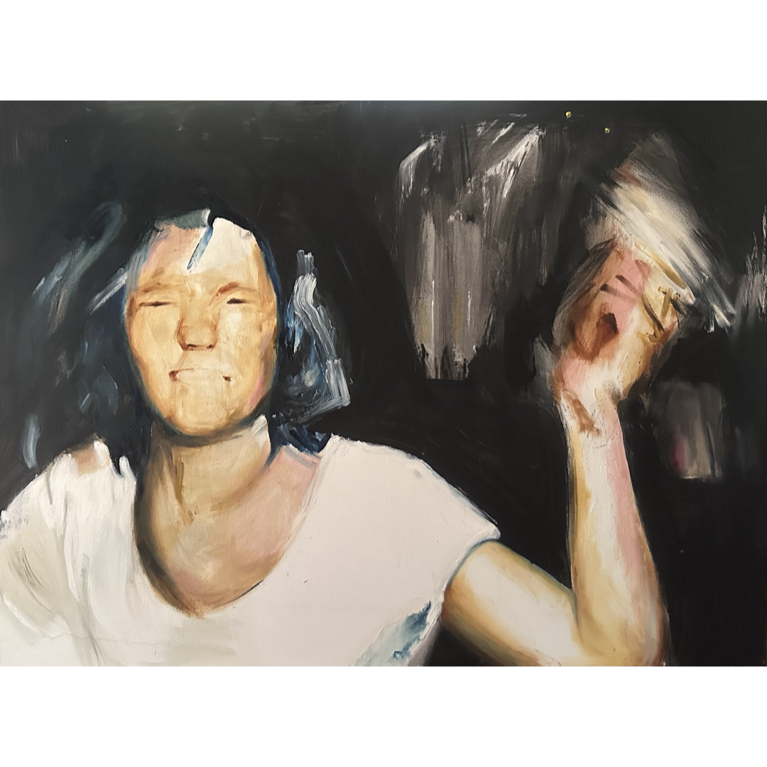 TIA ADOBERG | 'Sub Swelter' | 2026 | Oil on Canvas