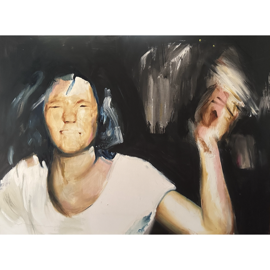 TIA ADOBERG | 'Sub Swelter' | 2026 | Oil on Canvas