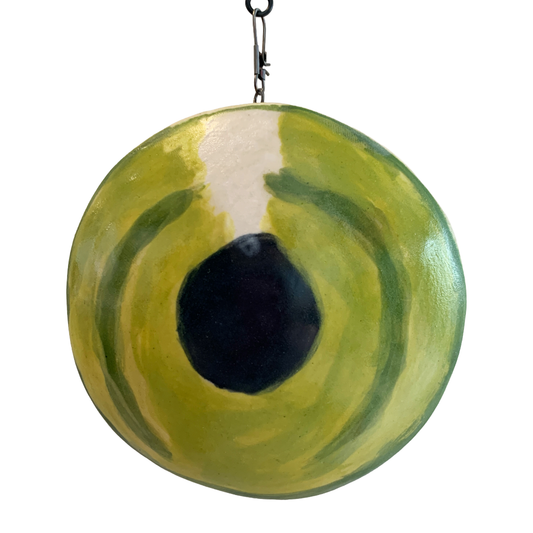 GABRIELLE COONEY | 'Spikey Bass - Hypoterus Macropterus' | 2025 | ceramic | H95 x W95  mm