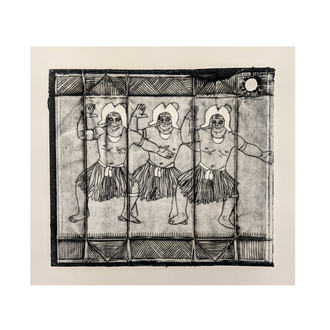 RAIDON ROBINSON | 'Dancing Jester' | Drypoint etching