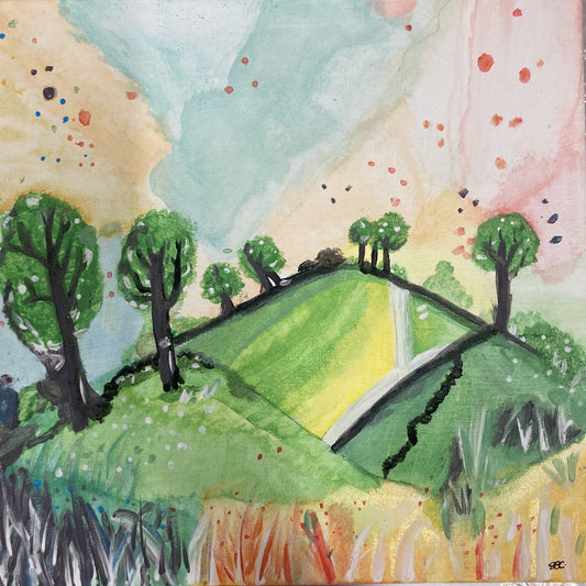 SARAH CANN | 'Countryside' | Watercolour