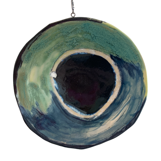 GABRIELLE COONEY | 'Western Hardyhead - Leptatherina Wallacei' | 2025 | ceramic | H135 x W135  mm