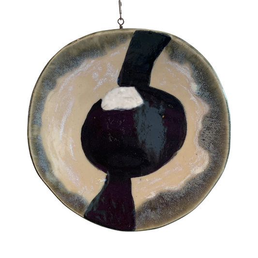 GABRIELLE COONEY | 'Spotted Eel Blenny - Notograptus Guttatus' | 2025 | ceramic | H130 x W130  mm