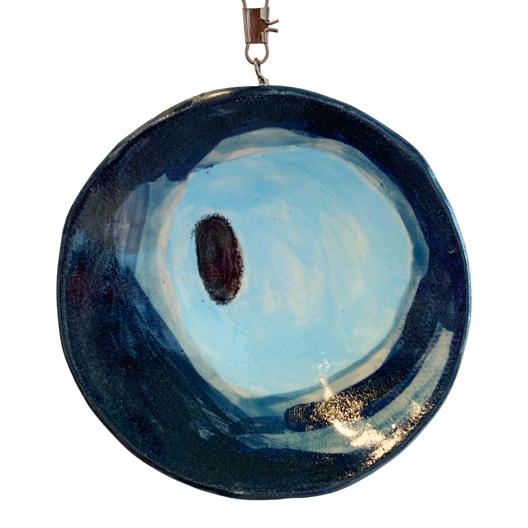 GABRIELLE COONEY | 'Gelatinous Blindfish - Aphyonus Gelatinosus' | 2025 | ceramic | H90 x W85  mm