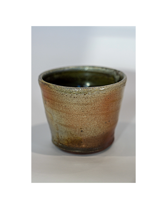 LACHLAN MACKEE | ‘Sipper’ | 2025 | Wheel-thrown Stoneware / Wood-fired in Anagama kiln 100hrs
