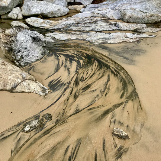 KIM NOLAN | #43 Water patterns, Lugger Bay | 2025 | photographic print | H100 x W100