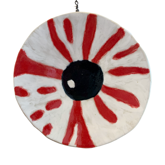 GABRIELLE COONEY | 'Pygmy Seahorse - Hippocampus Bargibanti' | 2025 | ceramic | H130 x W130  mm