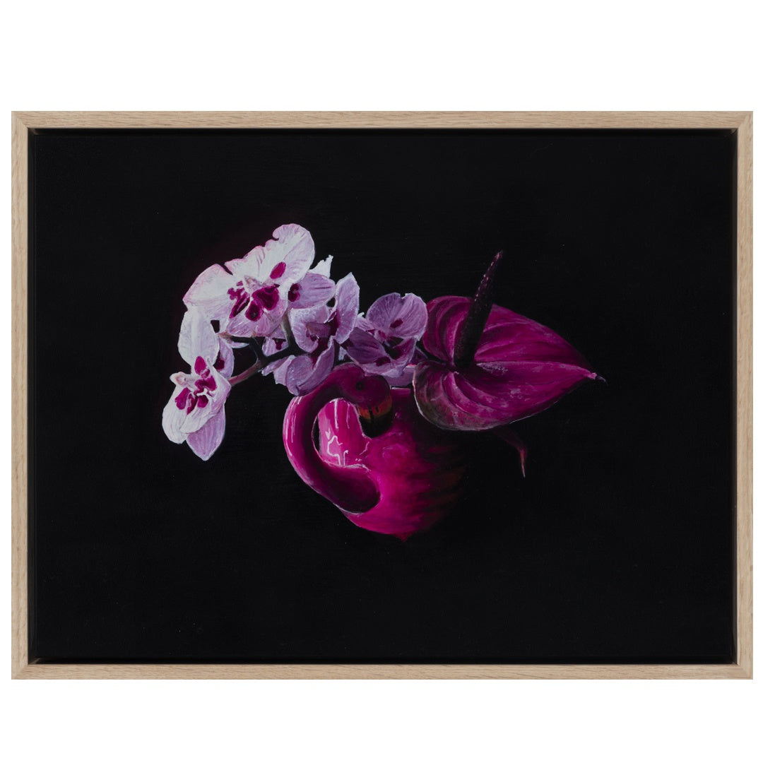 HANNAH MURRAY | 'Night Moves' | 2025 | acrylic on board | H 330 x W 430 mm