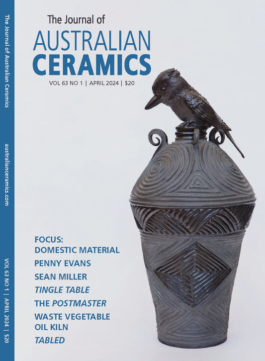 The Journal of Australian Ceramics | April 2024