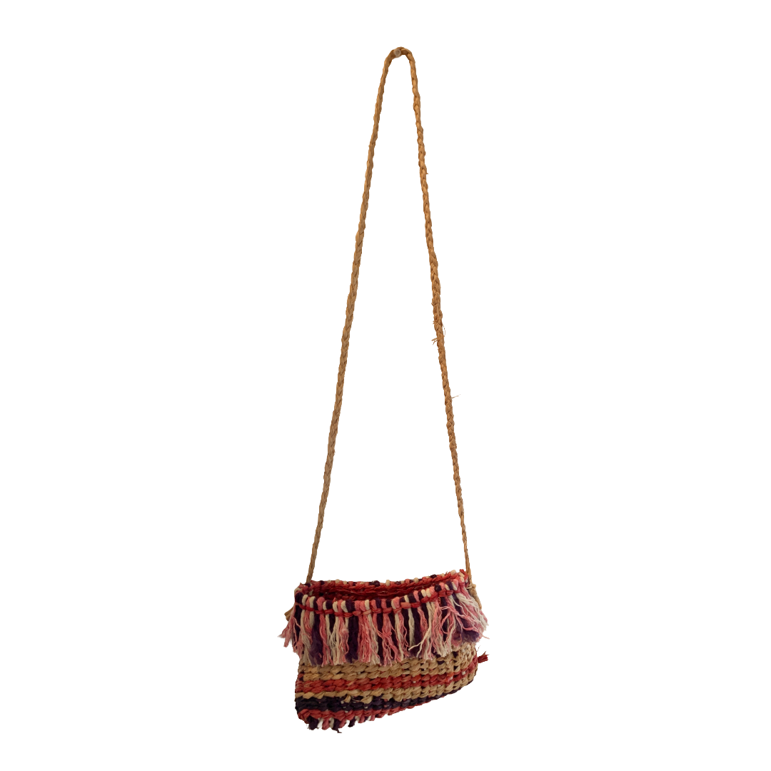 PAULA SAVAGE - Moa Island | 'Migi Bag #69-26' | Woven rafia + jute | 2026