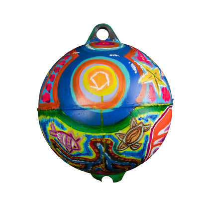 ELVERINA JOHNSON | 'Untitled (I)' | 2025 | Painted buoy using acrylic paint