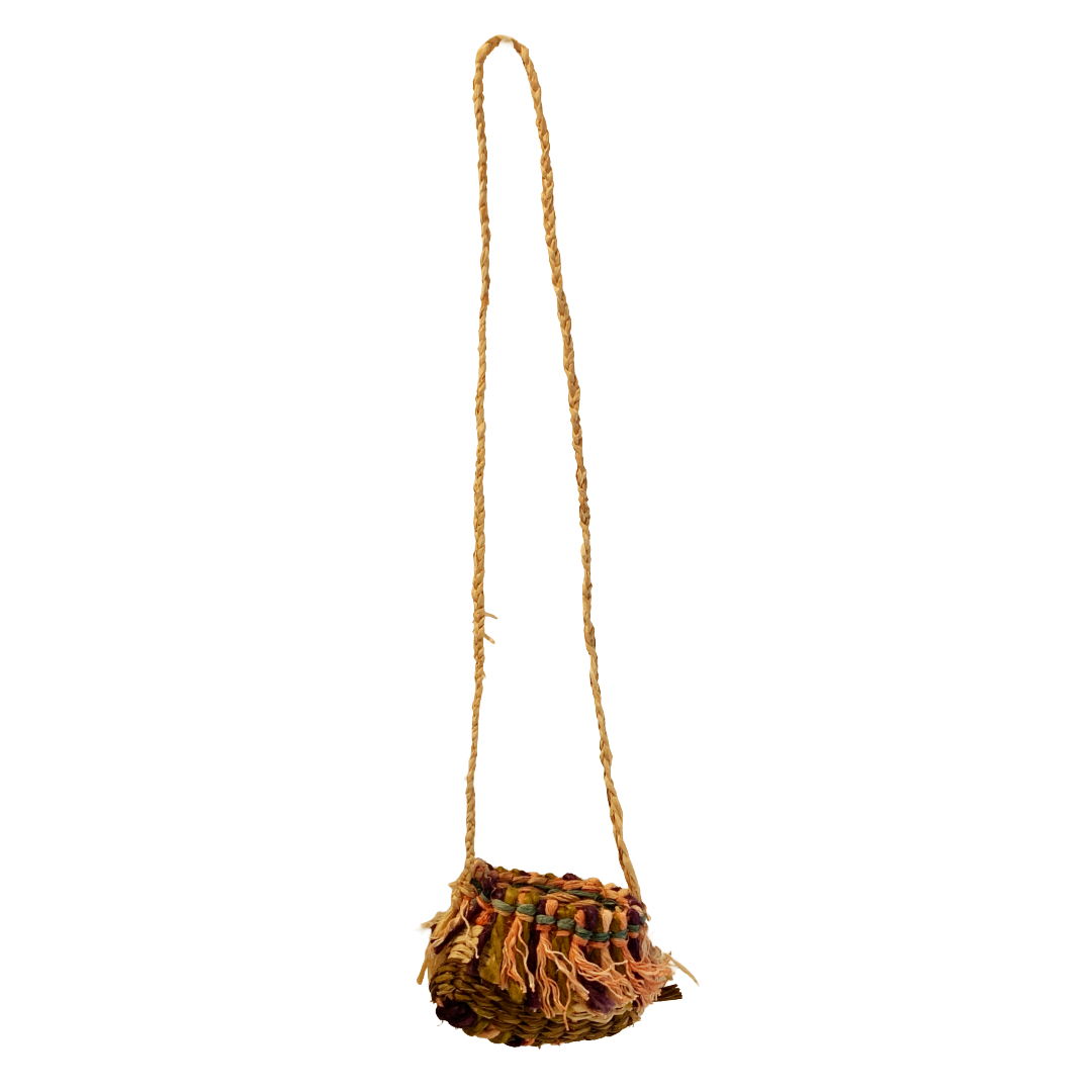 PAULA SAVAGE - Moa Island | 'Migi Bag #75-26' | Woven rafia + jute | 2026