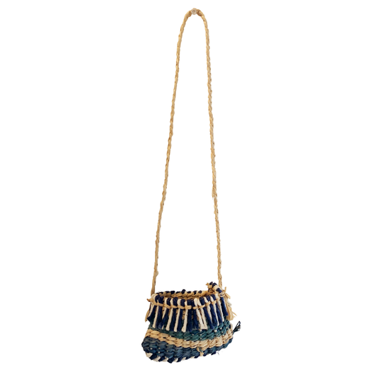 PAULA SAVAGE - Moa Island | 'Migi Bag #76-26' | Woven rafia + jute | 2026