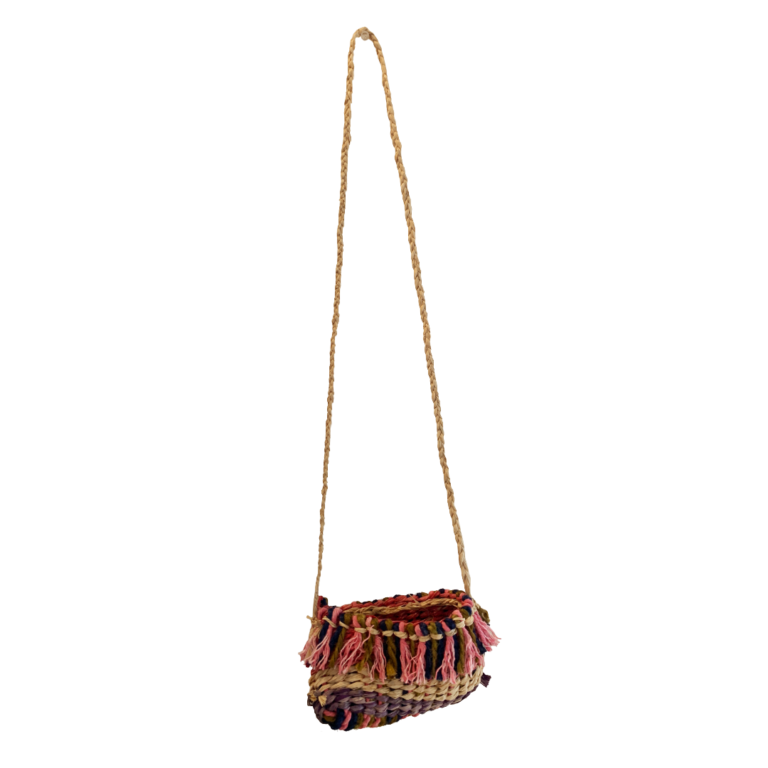 PAULA SAVAGE - Moa Island | 'Migi Bag #77-26' | Woven rafia + jute | 2026