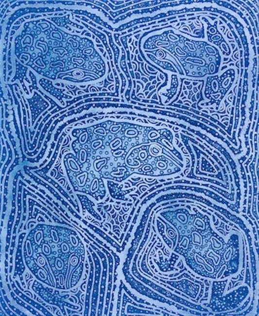 CHRISTINE YANTUMBA | ‘Tree Frog Totem’ | Etching