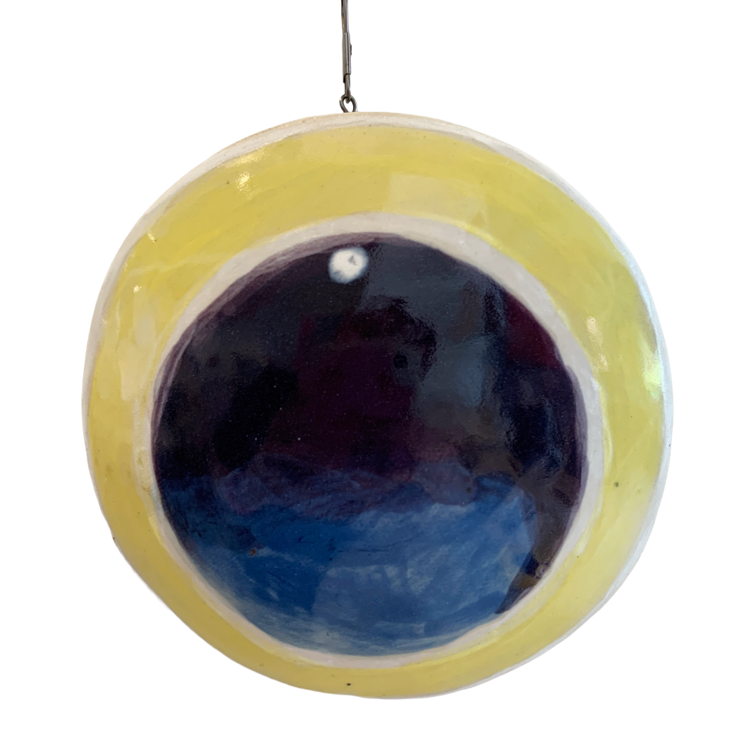 GABRIELLE COONEY | 'Deepsea Flathead - Hoplichthys Haswelli' | 2025 | ceramic | H105 x W105  mm