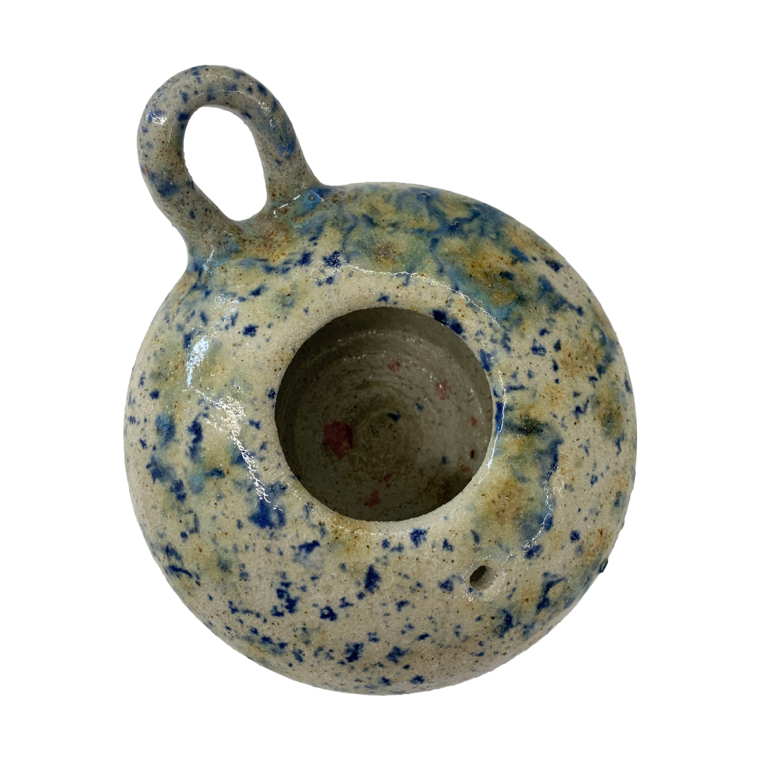 AKIKO HANAZAKI | ‘Sea Wind Festival Small Handle Vase’ | Ceramic Vessel