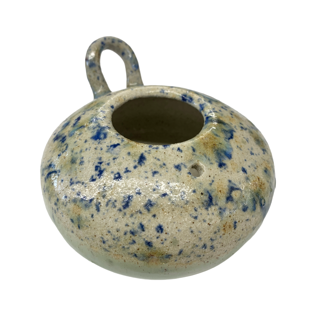 AKIKO HANAZAKI | ‘Sea Wind Festival Small Handle Vase’ | Ceramic Vessel