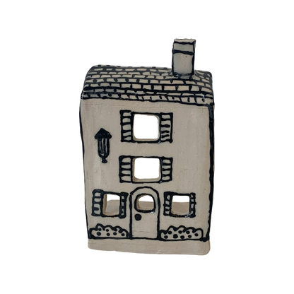 AKIKO HANAZAKI | Decorative Christmas House #1’ | Hand Built / Drawing