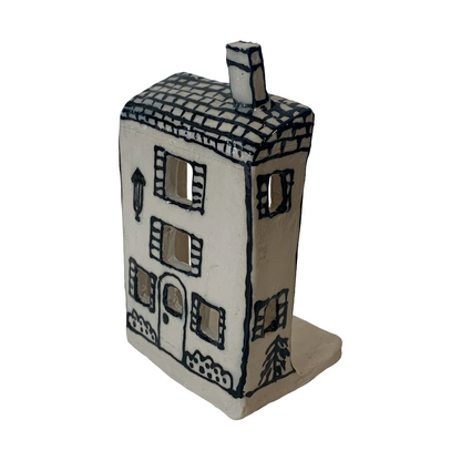 AKIKO HANAZAKI | Decorative Christmas House #1’ | Hand Built / Drawing