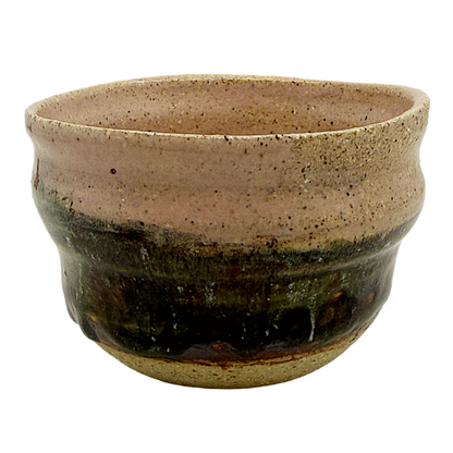 AKIKO HANAZAKI | 'Pink Peppermint Glaze Golden Cup'  | Hand built ceramic