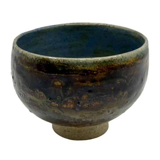 AKIKO HANAZAKI | 'Blue Cup - small / matte'  | Hand built ceramic