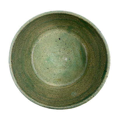 AKIKO HANAZAKI | 'Jade Glaze & Golden Matcha Cup No 1'  | Hand built ceramic