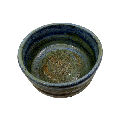 AKIKO HANAZAKI | 'Golden Matcha Cup (large)'  | Hand built ceramic / 5 different glaze mix