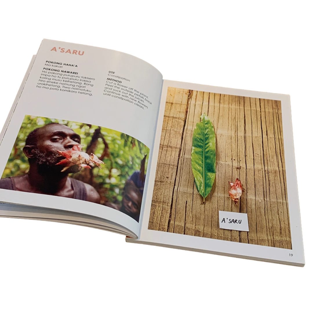 ALEX DAWIA | 'Kuna Siuwai Pokong'  | A book of Medicinal plants  from Siwai in Papua New Guinea