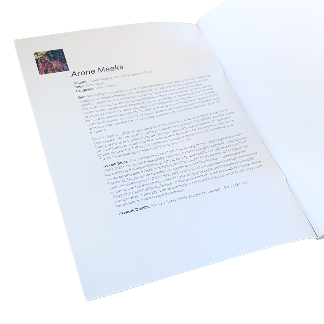 BLAK FLAIR PROJECT | 'Arone's Song' | A5 Notebook / Arone Meeks