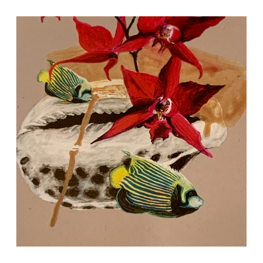 HANNAH MURRAY | 'The angels brought me here' | Gift Card / Recycled paper