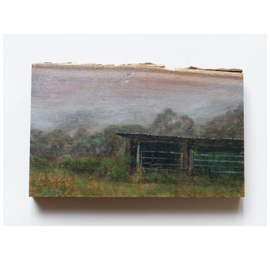 ANNIKA HARDING | 'Crumbling in the mist' | Painting