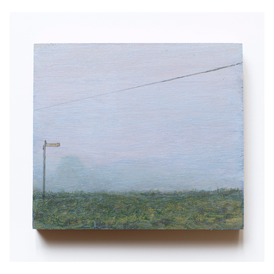 ANNIKA HARDING | 'Fog, Topaz 1' | Painting