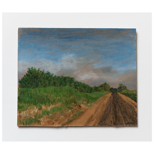 ANNIKA HARDING | 'The way home (continue along Topaz Road)' | Painting