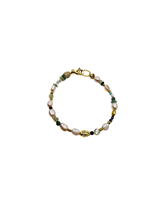 ARTIZ | 'Spring Bracelet’ No.13 | Mixed semi-precious stones