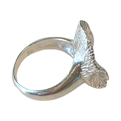 BREATH AND ESSENCE | ‘Coral Sea Goddess Ring' | Sterling silver