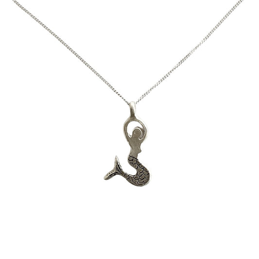 BREATH AND ESSENCE | 'Sirena Necklace (Mermaid)' | Sterling Silver