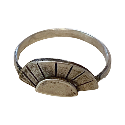 BREATH AND ESSENCE | 'Sunrise Ring' | Sterling Silver