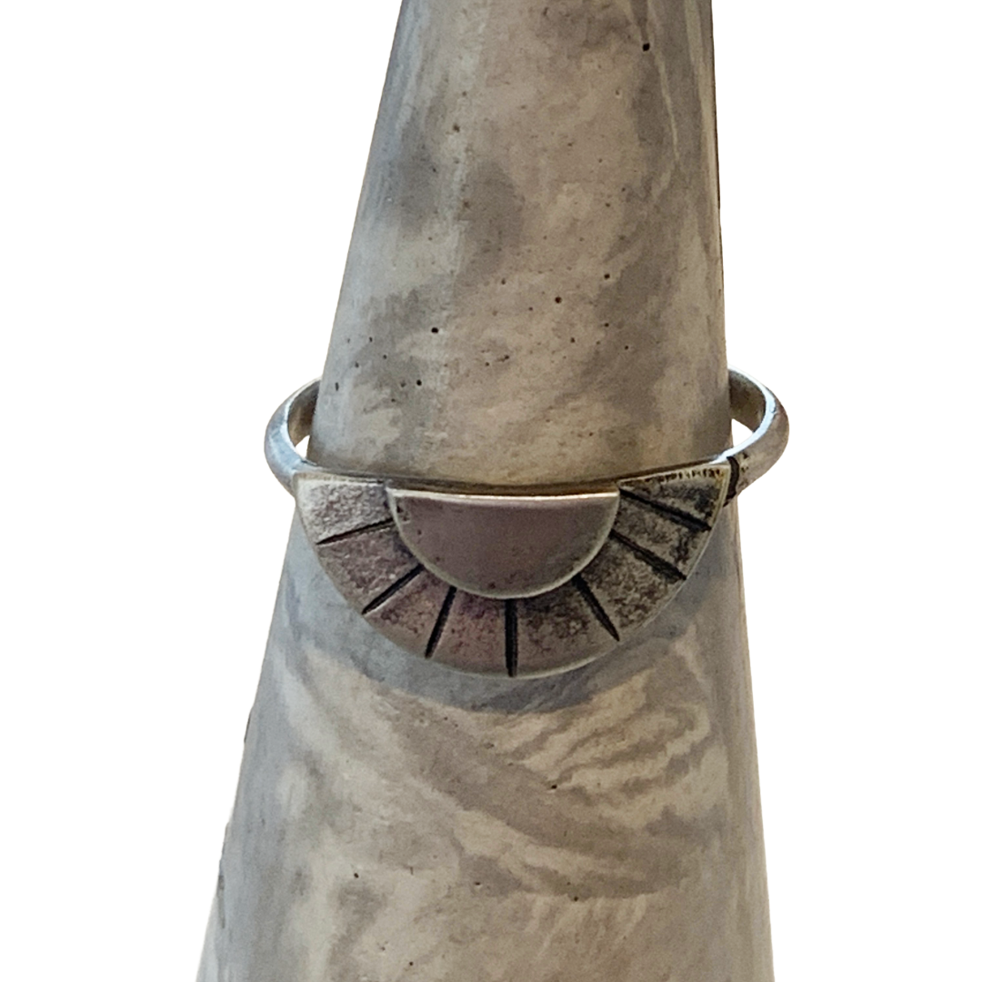 BREATH AND ESSENCE | 'Sunrise Ring' | Sterling Silver